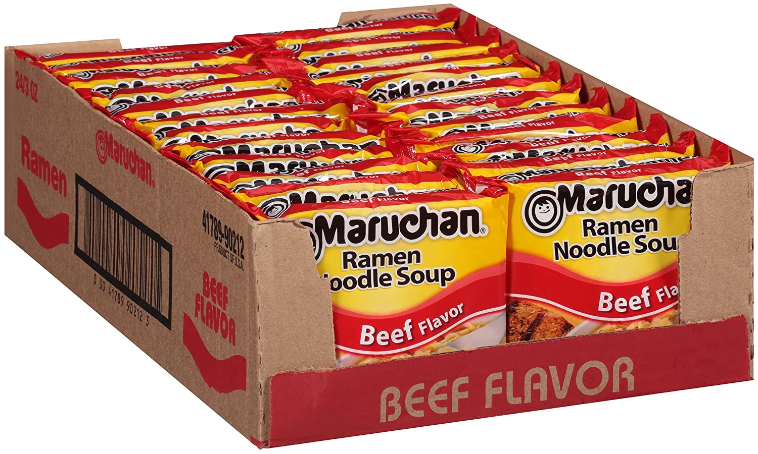 Maruchan Ramen Soy Sauce Flavor, 3 oz 85g 12 pack American Food Store